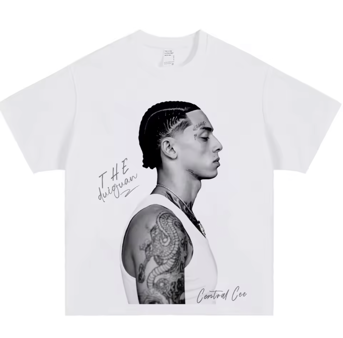 STRVN© “ side cench graphic tee”
