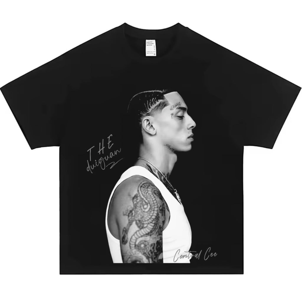 STRVN© “ side cench graphic tee”