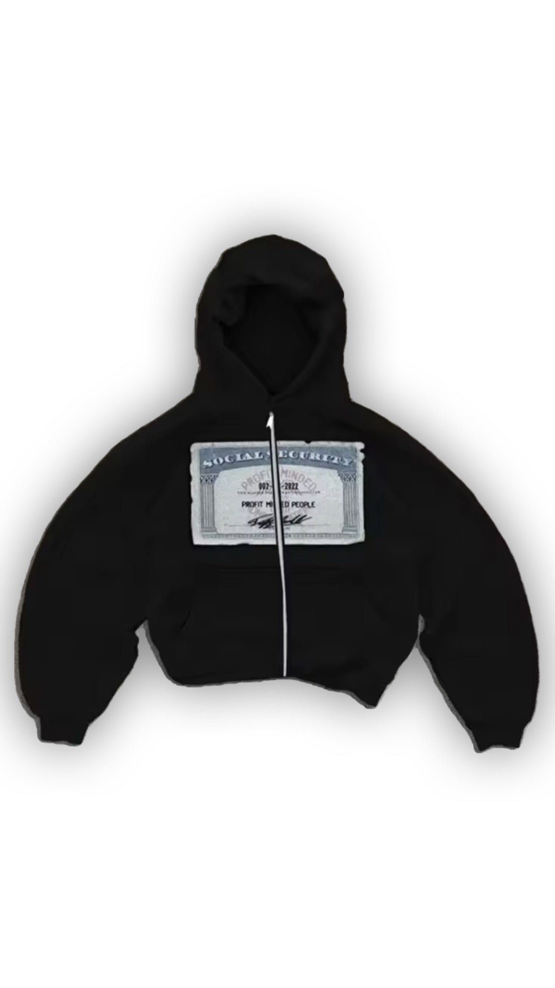 STRVN© “SS custom print zip up”