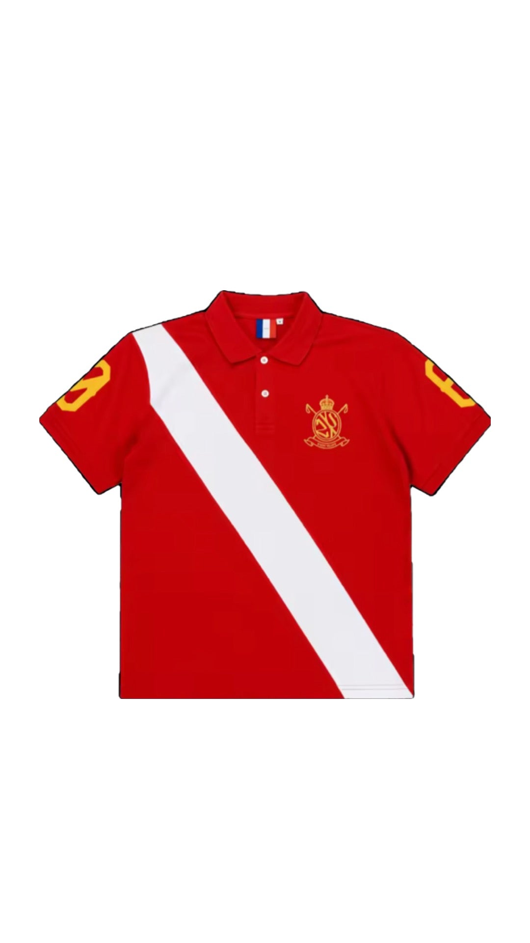 multi colour lst polo