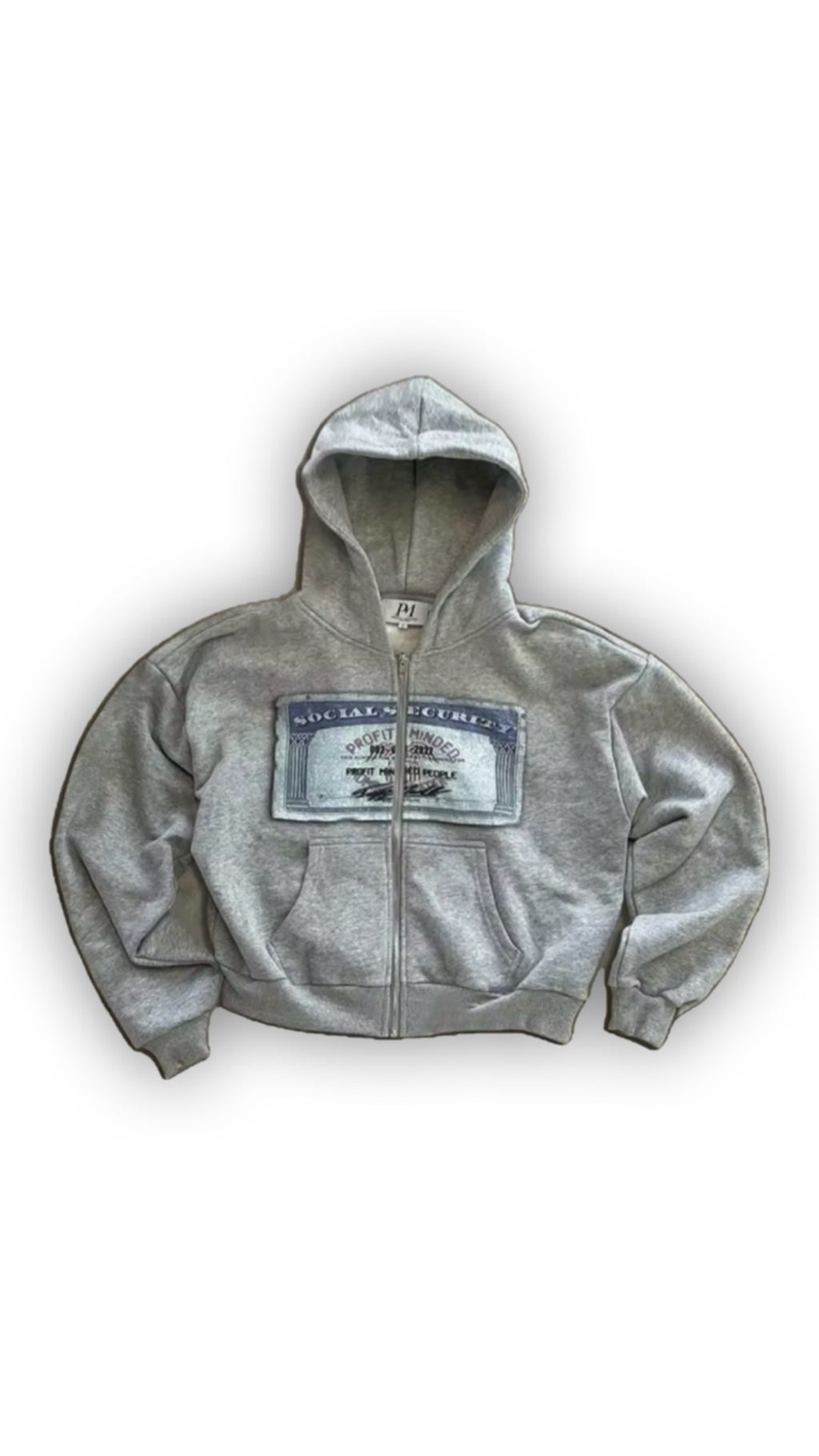 STRVN© “SS custom print zip up”