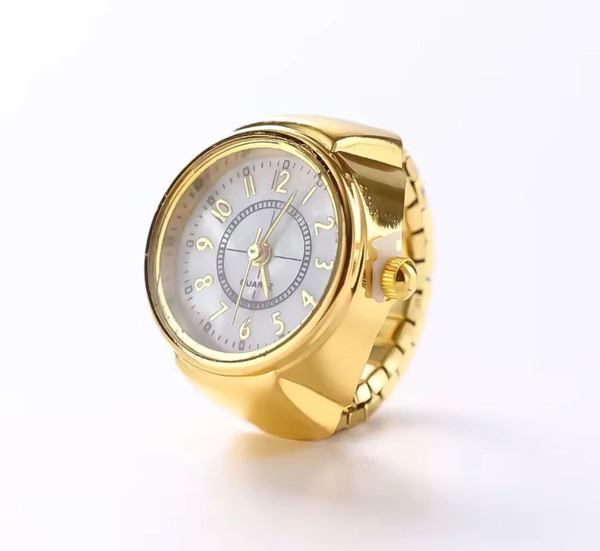 watch inspired rings